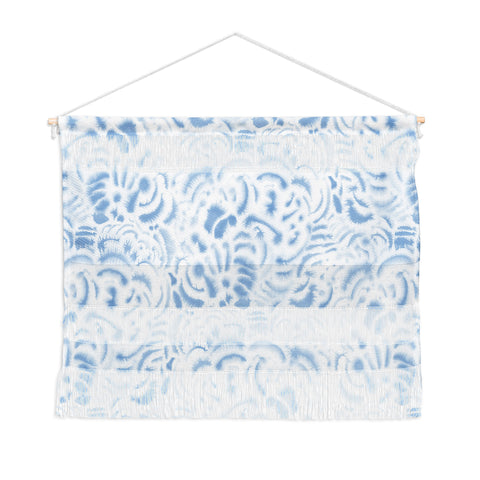 Jacqueline Maldonado Dye Curves Soft Blue Wall Hanging Landscape