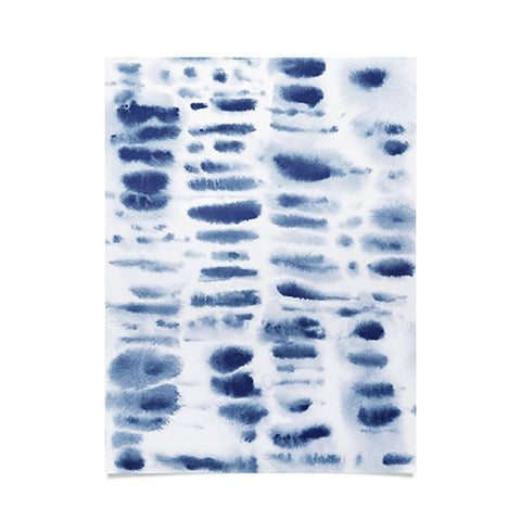 Jacqueline Maldonado Dye Dash Bizmark Blue Poster
