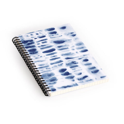 Jacqueline Maldonado Dye Dash Bizmark Blue Spiral Notebook