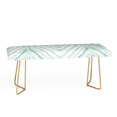 Jacqueline Maldonado Dye Dash Diamond light green Bench