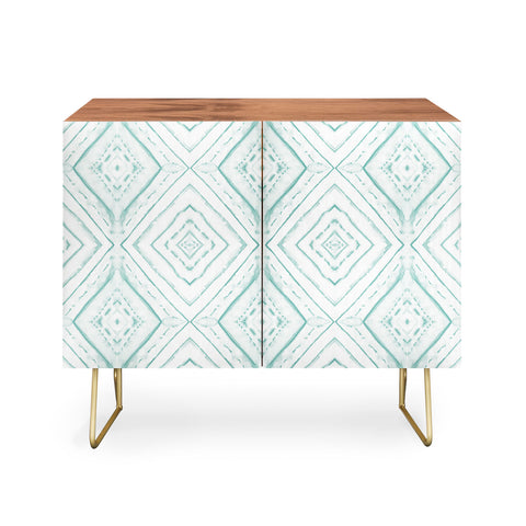 Jacqueline Maldonado Dye Dash Diamond light green Credenza