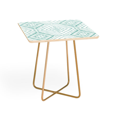Jacqueline Maldonado Dye Dash Diamond light green Side Table