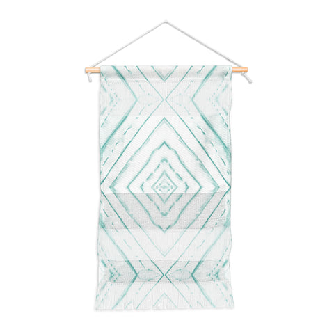Jacqueline Maldonado Dye Dash Diamond light green Wall Hanging Portrait