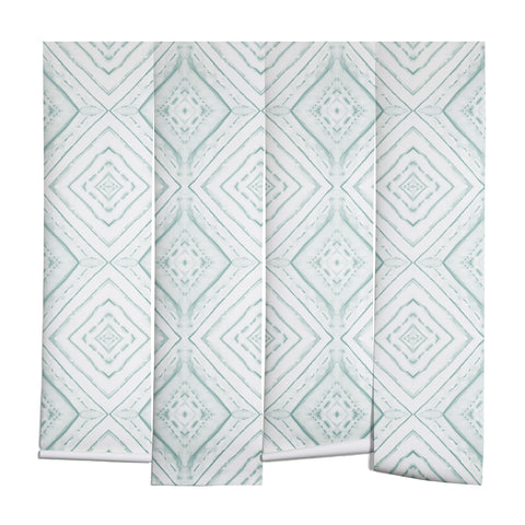 Jacqueline Maldonado Dye Dash Diamond light green Wall Mural