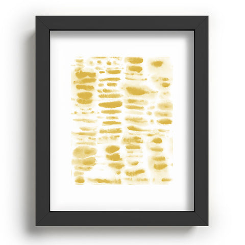 Jacqueline Maldonado Dye Dash Mustard Putty Recessed Framing Rectangle