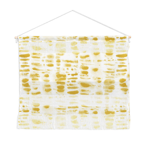 Jacqueline Maldonado Dye Dash Mustard Putty Wall Hanging Landscape