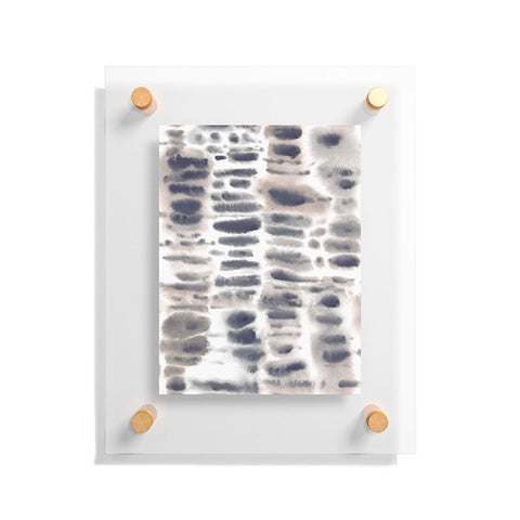 Jacqueline Maldonado Dye Dash Neutral Floating Acrylic Print