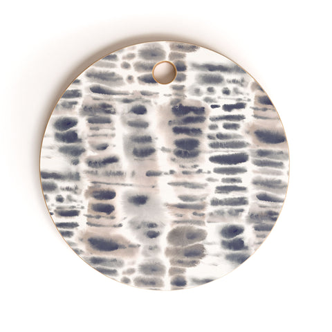 Jacqueline Maldonado Dye Dash Neutral Cutting Board Round