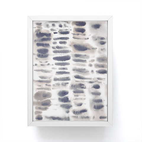 Jacqueline Maldonado Dye Dash Neutral Framed Mini Art Print