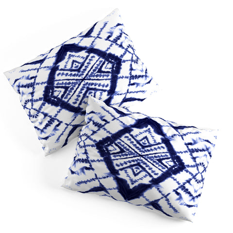 Jacqueline Maldonado Dye Diamond Indigo Pillow Shams