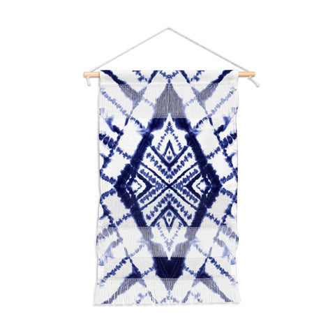 Jacqueline Maldonado Dye Diamond Indigo Wall Hanging Portrait