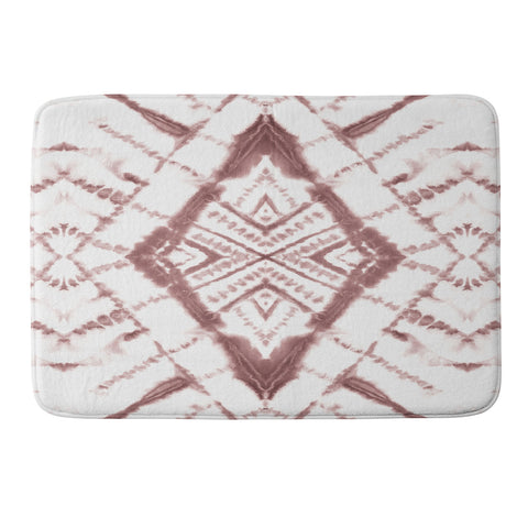 Jacqueline Maldonado Dye Diamond Taupe Memory Foam Bath Mat