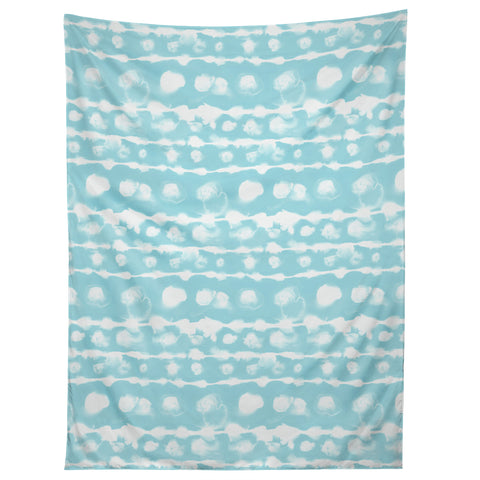Jacqueline Maldonado Dye Dot Stripe Aqua Tapestry
