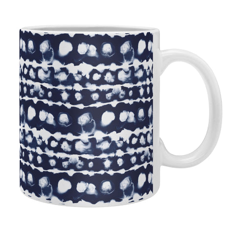 Jacqueline Maldonado Dye Dot Stripe Indigo Coffee Mug