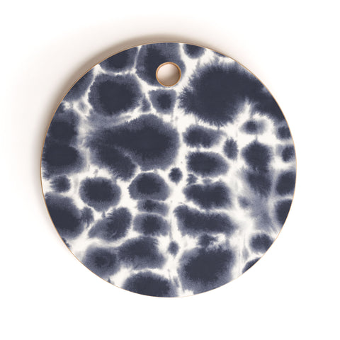 Jacqueline Maldonado Dye Dots Stone Cutting Board Round