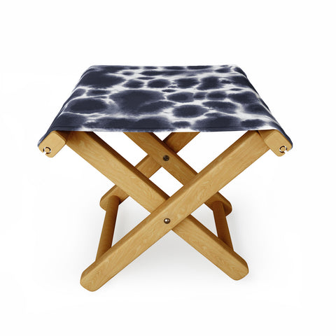 Jacqueline Maldonado Dye Dots Stone Folding Stool