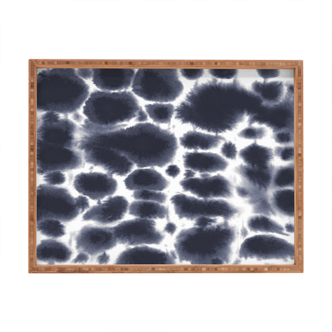 Jacqueline Maldonado Dye Dots Stone Rectangular Tray