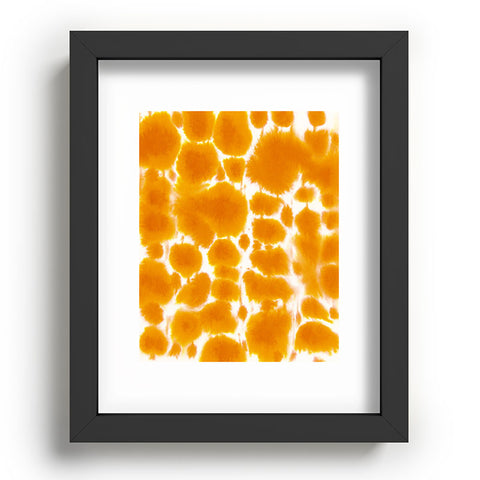 Jacqueline Maldonado Dye Dots Turmeric Recessed Framing Rectangle