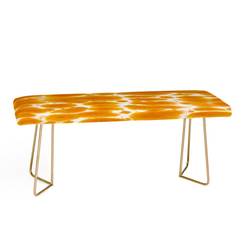 Jacqueline Maldonado Dye Dots Turmeric Bench