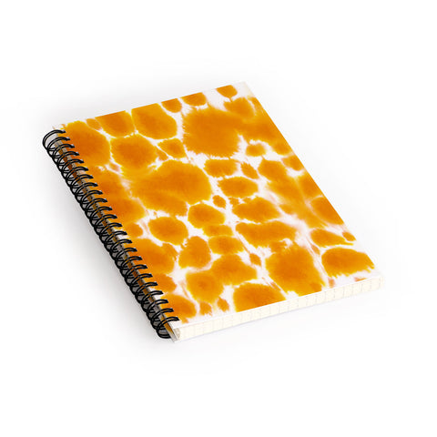 Jacqueline Maldonado Dye Dots Turmeric Spiral Notebook