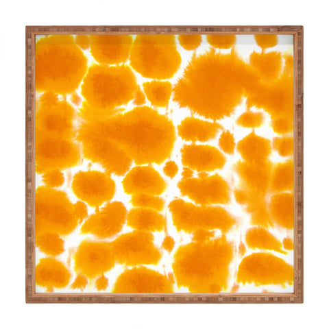 Jacqueline Maldonado Dye Dots Turmeric Square Tray