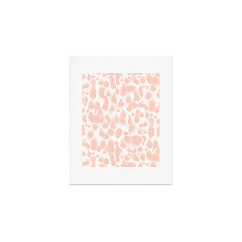 Jacqueline Maldonado Dye Drops Flamingo Art Print