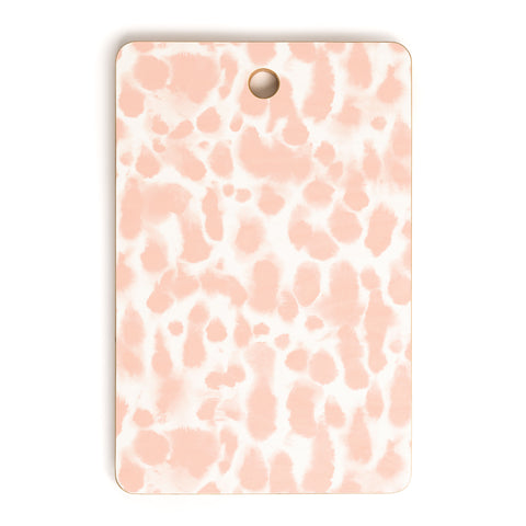 Jacqueline Maldonado Dye Drops Flamingo Cutting Board Rectangle