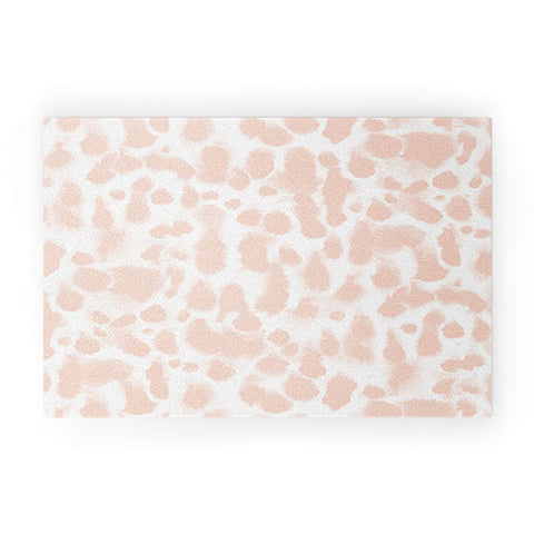 Jacqueline Maldonado Dye Drops Flamingo Welcome Mat