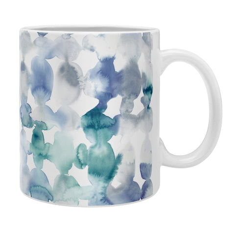 Jacqueline Maldonado Dye Ovals Blue Green Coffee Mug