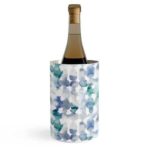 Jacqueline Maldonado Dye Ovals Blue Green Wine Chiller