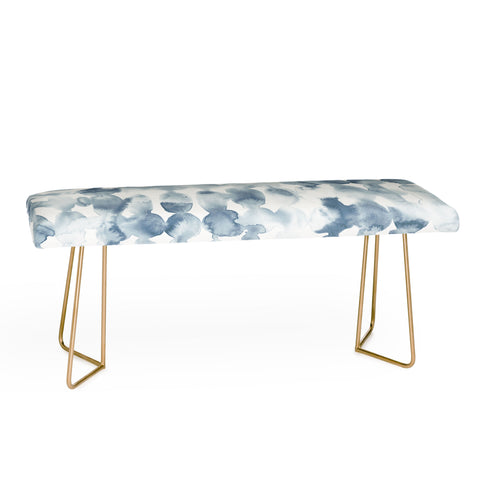 Jacqueline Maldonado Dye Ovals Bue Fog Bench