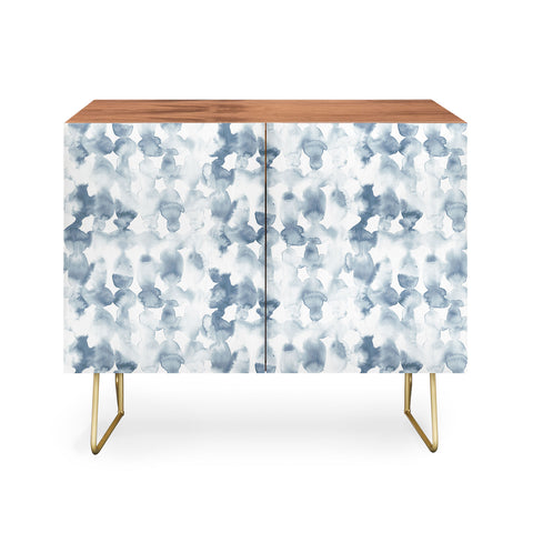 Jacqueline Maldonado Dye Ovals Bue Fog Credenza