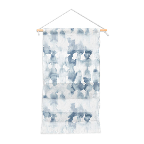 Jacqueline Maldonado Dye Ovals Bue Fog Wall Hanging Portrait