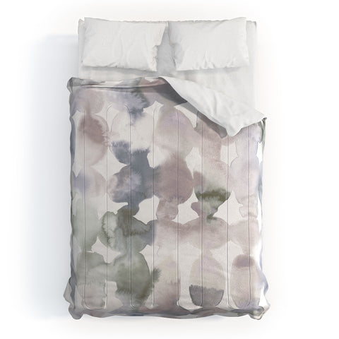 Jacqueline Maldonado Dye Ovals Muted Comforter