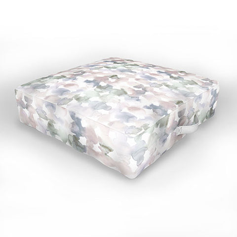 Jacqueline Maldonado Dye Ovals Muted Outdoor Floor Cushion