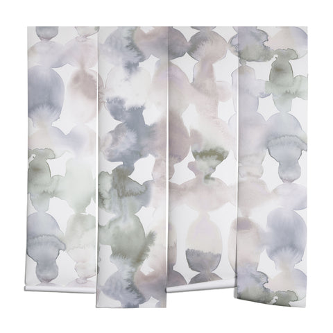 Jacqueline Maldonado Dye Ovals Muted Wall Mural