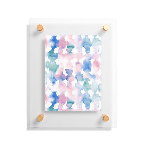 Jacqueline Maldonado Dye Ovals Pastel Floating Acrylic Print