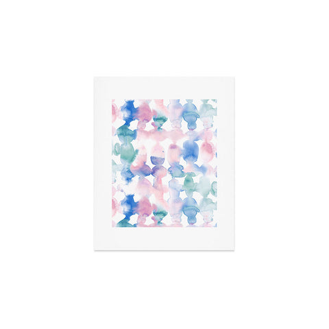 Jacqueline Maldonado Dye Ovals Pastel Art Print