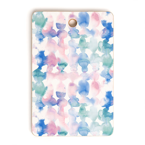 Jacqueline Maldonado Dye Ovals Pastel Cutting Board Rectangle