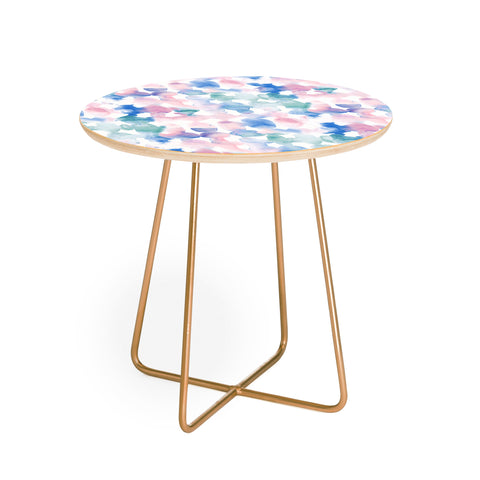 Jacqueline Maldonado Dye Ovals Pastel Round Side Table