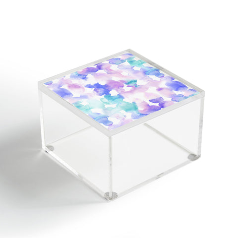 Jacqueline Maldonado Dye Ovals Pink Turquoise Acrylic Box