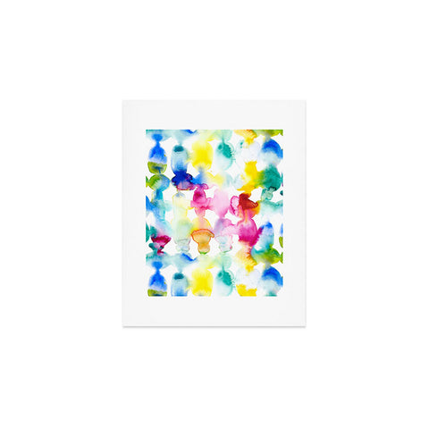 Jacqueline Maldonado Dye Ovals Vibrant Art Print