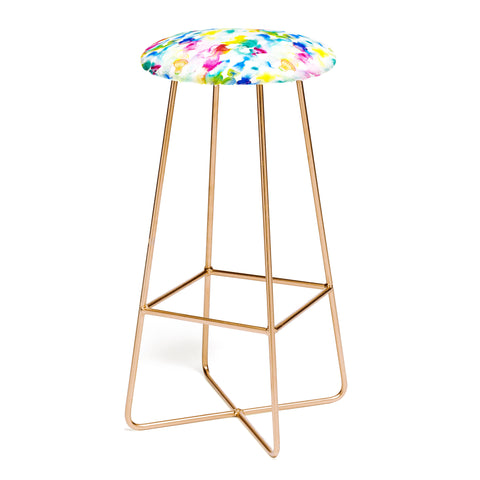 Jacqueline Maldonado Dye Ovals Vibrant Bar Stool