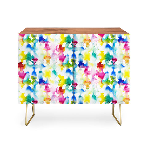 Jacqueline Maldonado Dye Ovals Vibrant Credenza