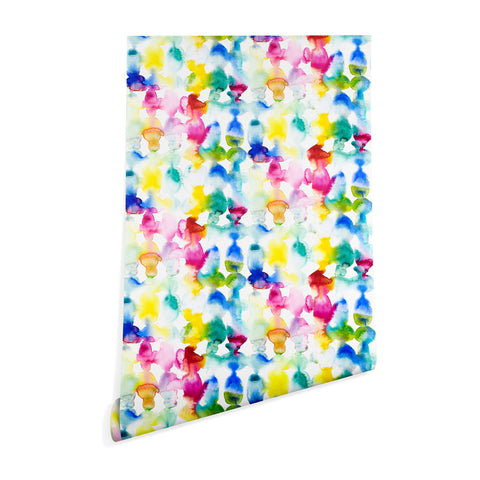 Jacqueline Maldonado Dye Ovals Vibrant Wallpaper