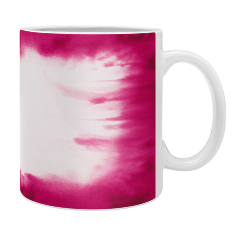 Jacqueline Maldonado Edge Dye Fuchsia Coffee Mug