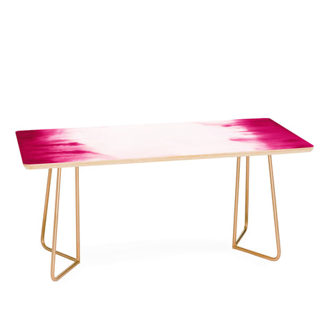 Jacqueline Maldonado Edge Dye Fuchsia Coffee Table