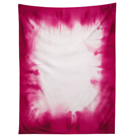 Jacqueline Maldonado Edge Dye Fuchsia Tapestry