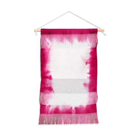 Jacqueline Maldonado Edge Dye Fuchsia Wall Hanging Portrait