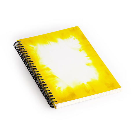 Jacqueline Maldonado Edge Dye Yellow Spiral Notebook